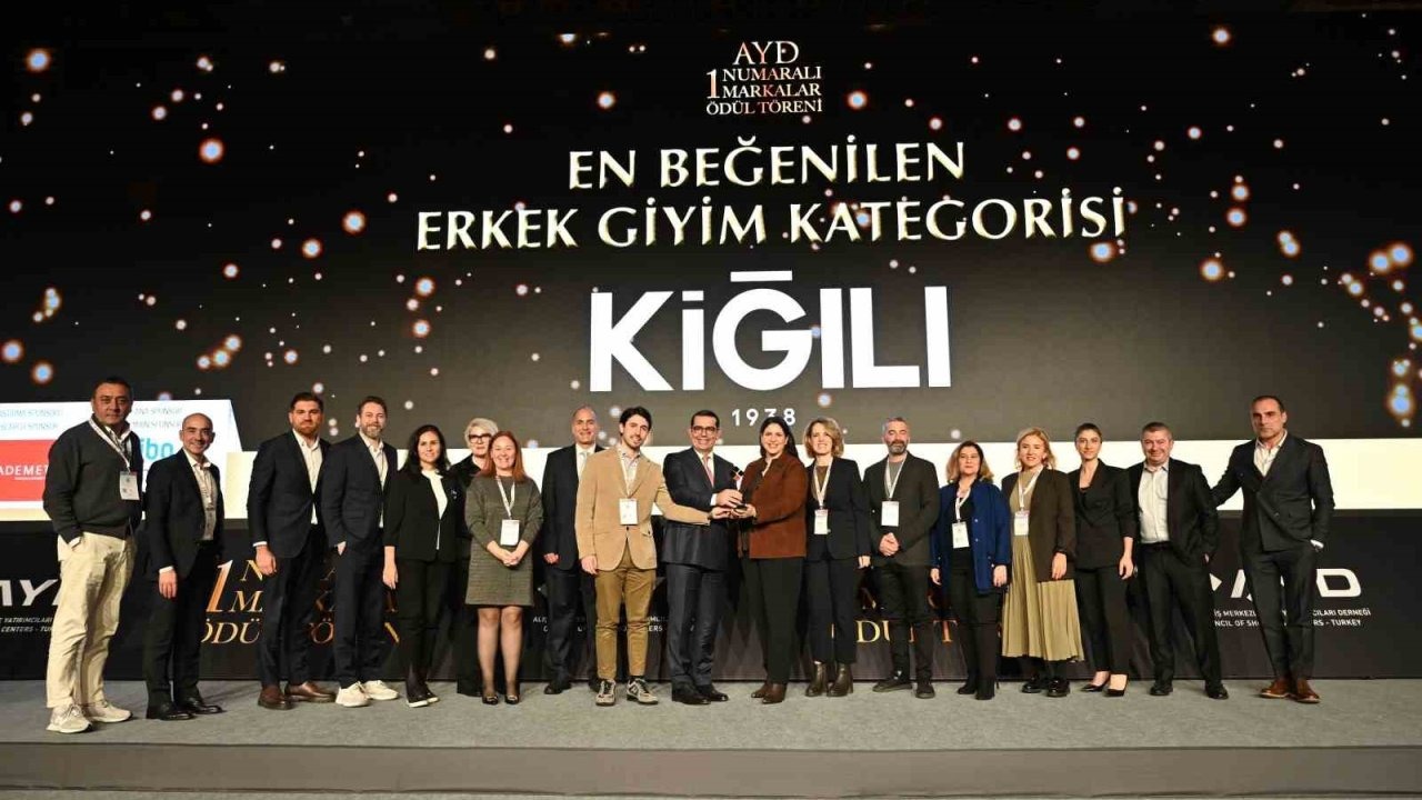 Kiğılı Erkek Giyimde 12. Kez 'En Beğenilen Marka' Seçildi