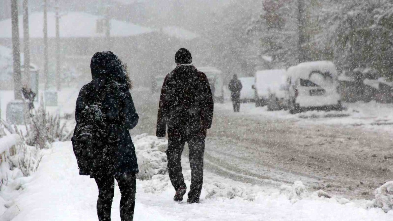 Meteorolojiden Erzincan için kuvvetli kar uyarısı