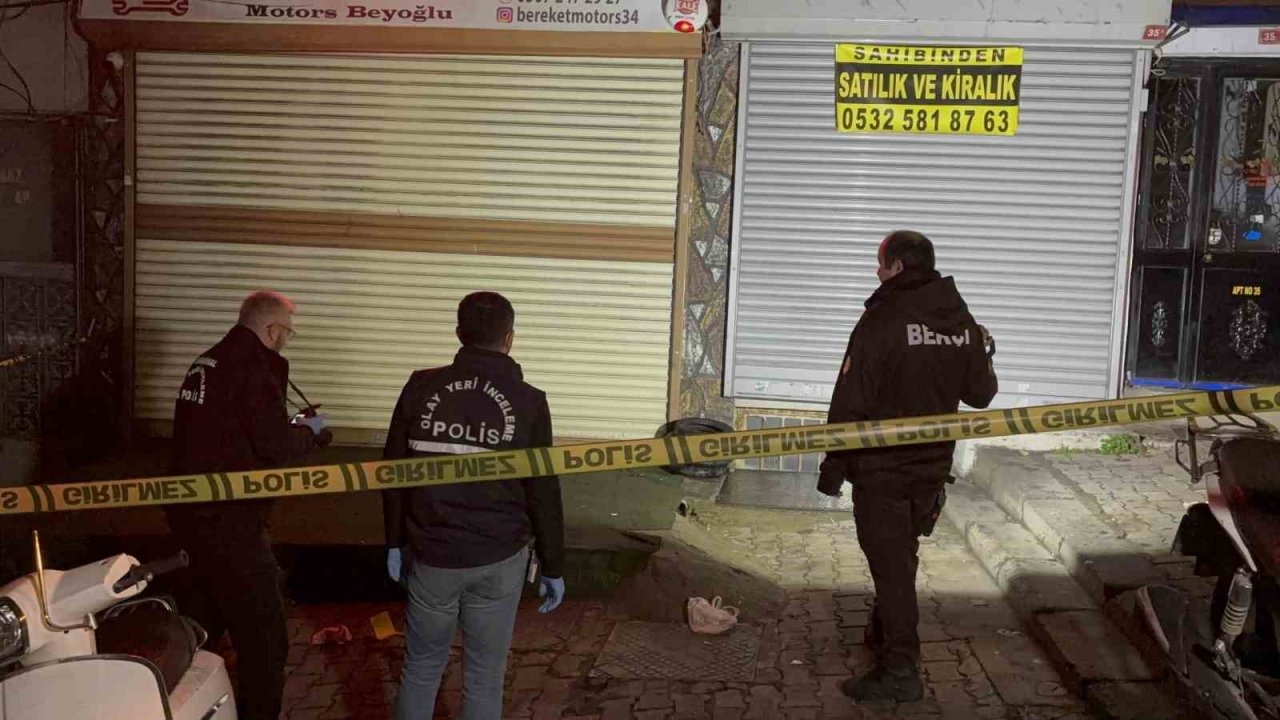 Şişli’de silahlı kavga: 1 yaralı