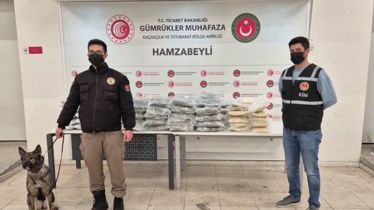 Yeni yıl öncesi sınır kapılarında dev uyuşturucu operasyonu