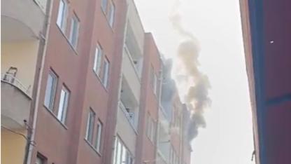 Iğdır'da Korkutan Yangın! 4. Kat Alevlere Teslim Oldu!