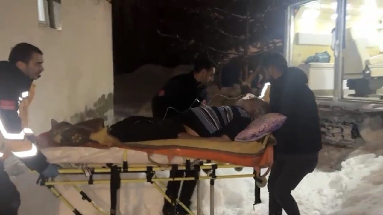 Taşlıçay’da Kar Esaretindeki Hasta İçin Seferberlik