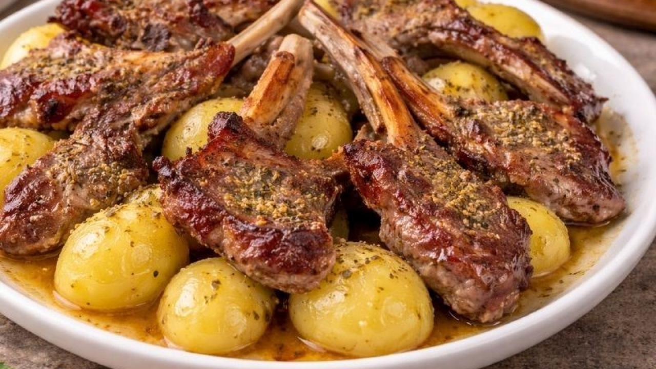 Ballı Hardallı Kuzu Pirzola Tarifi