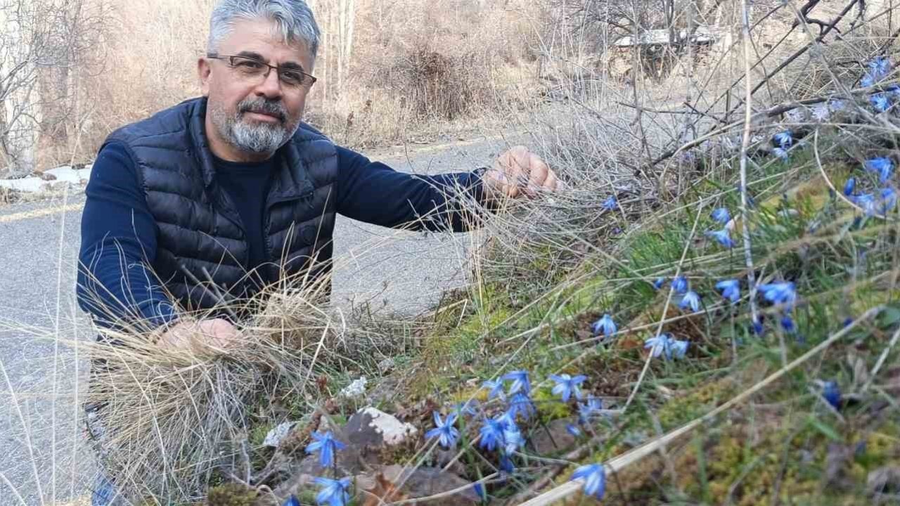 Erzurum’da Mevsimlerin Dansı: Bir Yanda Kar Diğer Yanda Kardelenler