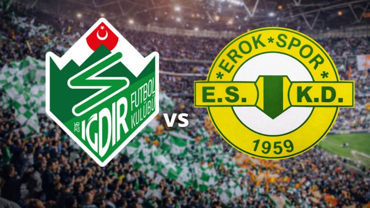 Iğdır FK - Esenler Erokspor Maçı Hangi Kanalda, Saat Kaçta? İşte 1. Lig’de 27. Haftanın Kritik Maçı!