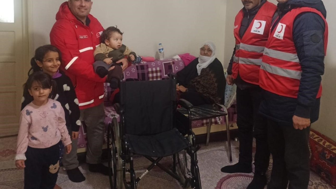 Kızılaydan Kıbrıs Gazisinin Emanetine Anlamlı Destek