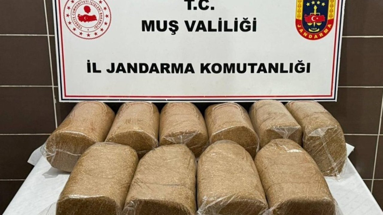 Malazgirt’te Kaçak Tütün Operasyonu: 100 Bin Liralık Sevkiyat Durduruldu