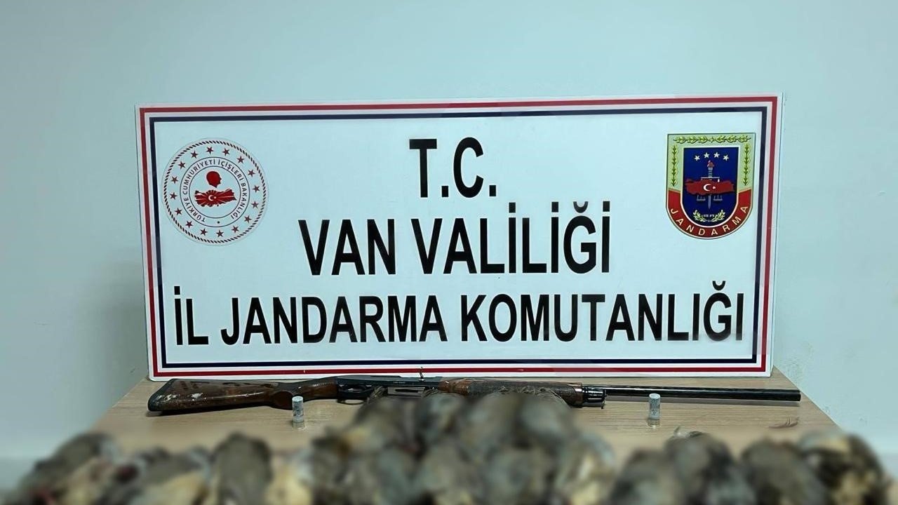 Van Çatak’ta Kaçak Avcıya Rekor Ceza