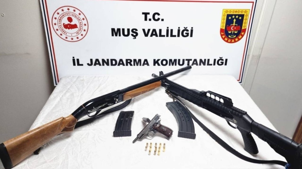 Varto’da Silah Operasyonu: 3 Farklı Adrese Baskın