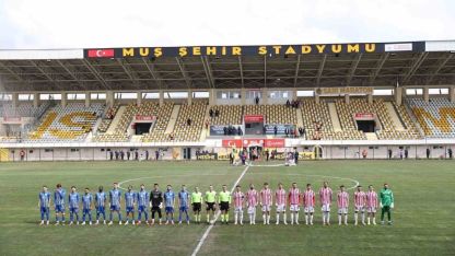 Muş Spor Kulübü Kendi Sahasında Gövde Gösterisi Yaptı