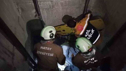 Yunus Emre Mahallesi’nde Korku Dolu Anlar: İnşaat İşçisi Hayatını Zor Kurtardı