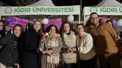 Iğdır’da 8 Mart Rüzgarı: Gökyüzüne Özgürlük Balonları Bırakıldı