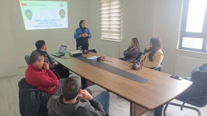 Iğdır’da Okullarda Görevli Özel Güvenliklere Eğitim