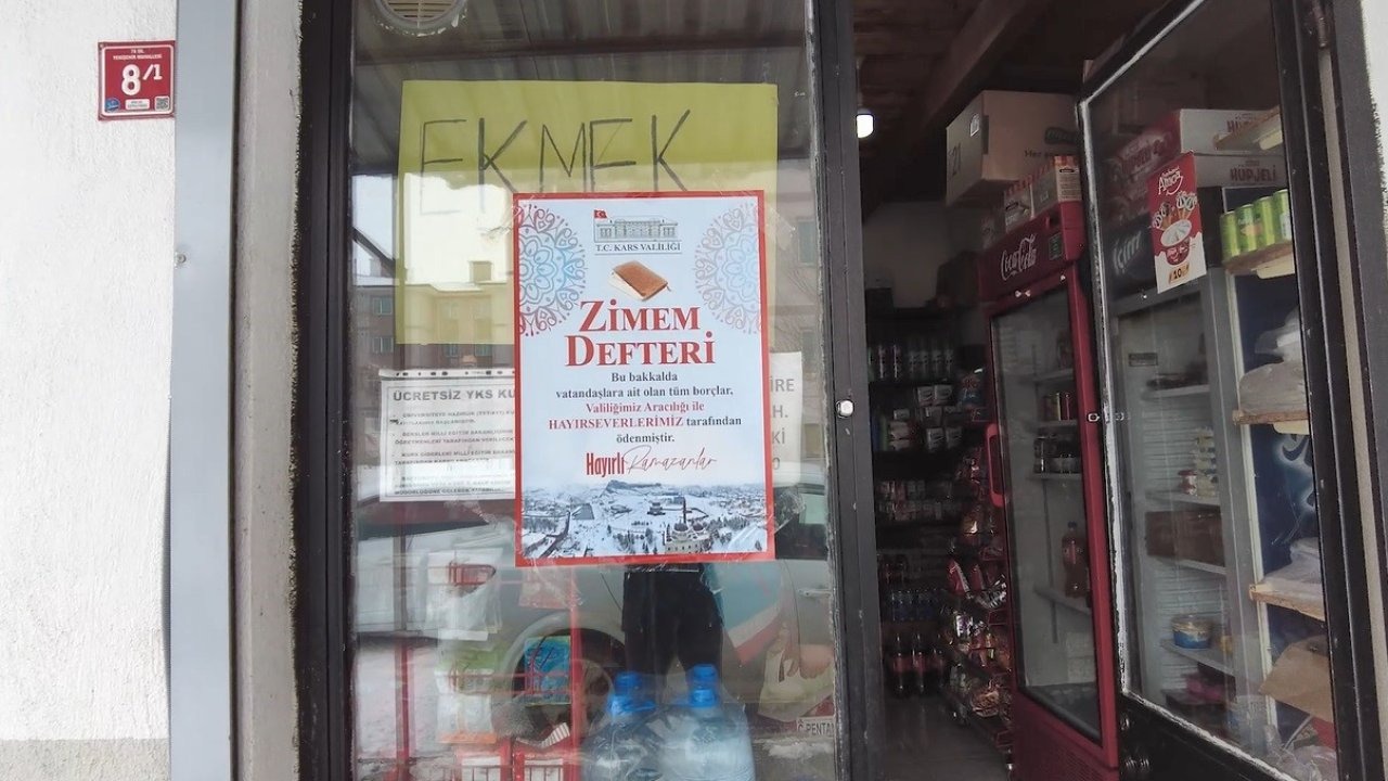 Kars'ta Asırlık Gelenek Yaşatılıyor: Veresiye Defterleri Kapatılıyor