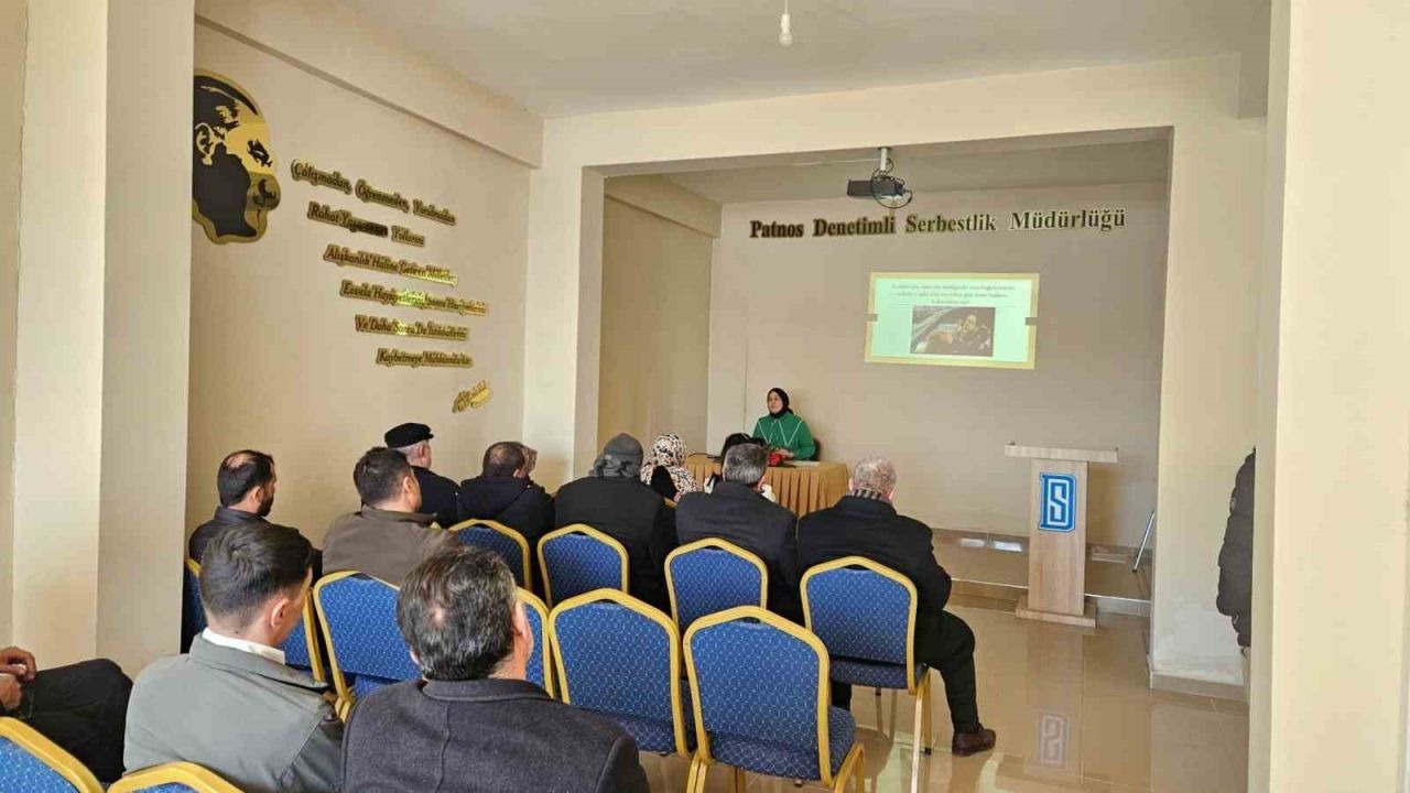 Patnos’ta Yükümlülere Öfke Kontrolü Eğitimi: Sosyal Uyum İçin Önemli Adım