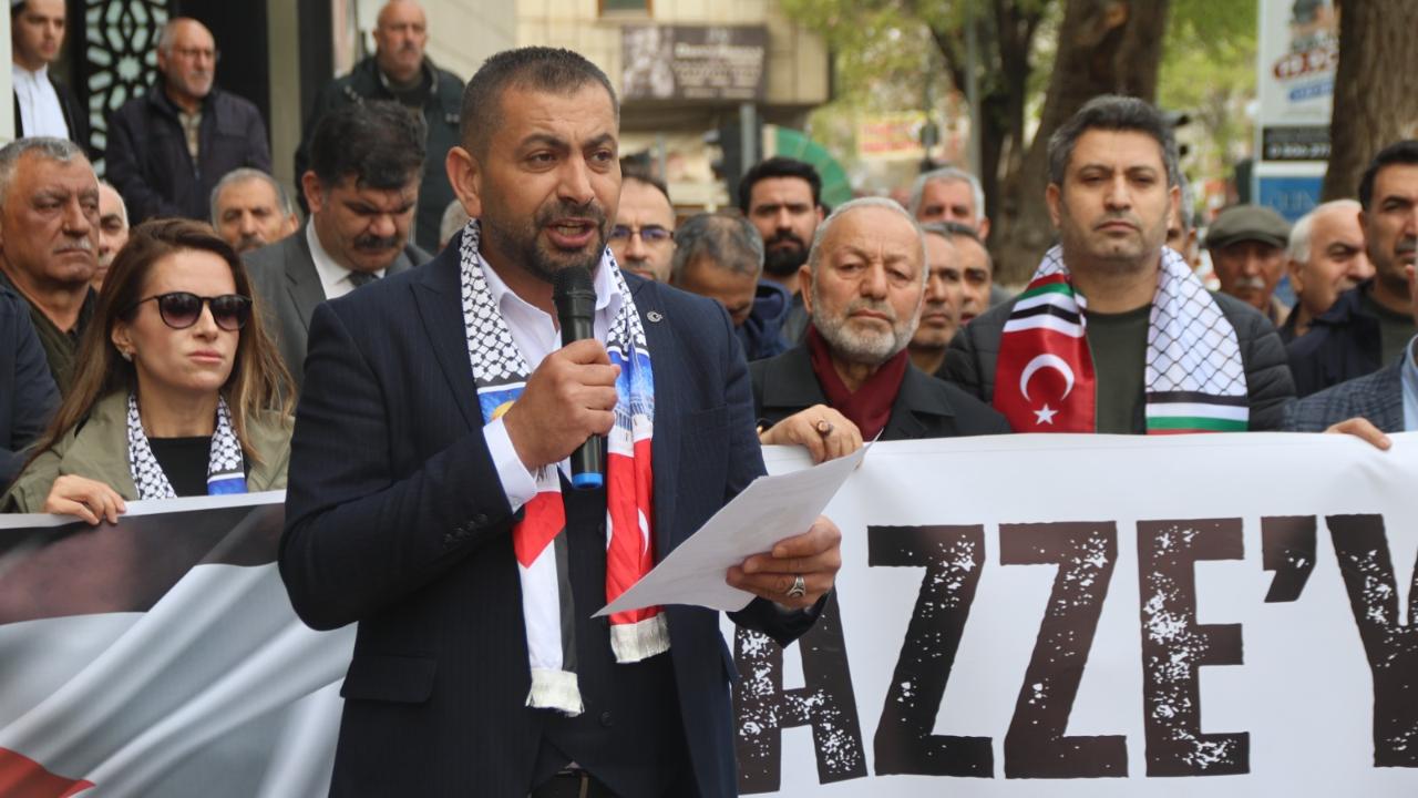 Iğdır’da İsrail’in Kararı Protesto Edildi