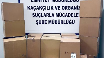 Muş'ta Kargo Operasyonu: 260 Bin Kaçak Makaron Ele Geçirildi
