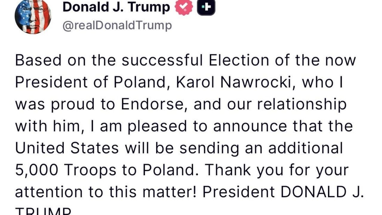 ABD Başkanı Donald Trump'tan Kritik Polonya Kararı: 5 Bin Ek Asker Gönderiliyor