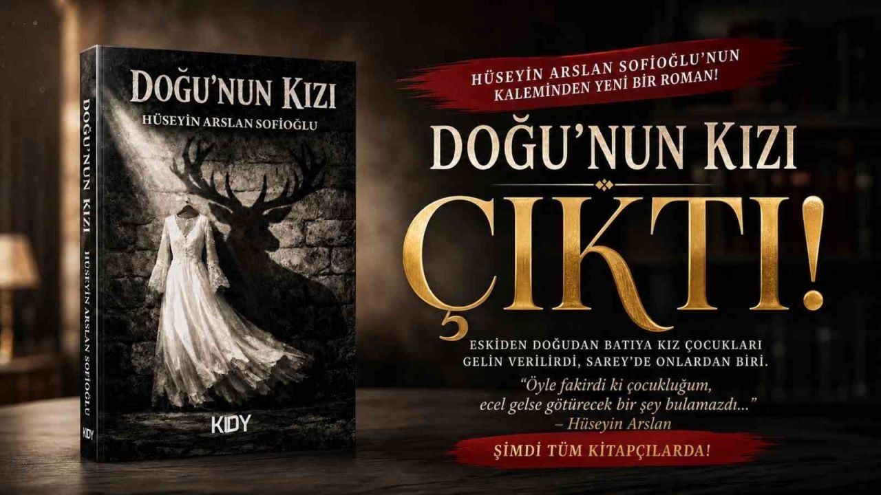 Hüseyin Arslan "Doğunun Kızı" Romanıyla Toplumun Kanayan Yarasına Işık Tutuyor