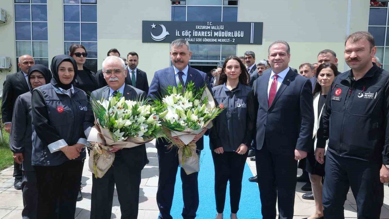 İçişleri Bakanı Mustafa Çiftçi ve AYM Heyetinden Aşkale GGM'ye Ziyaret