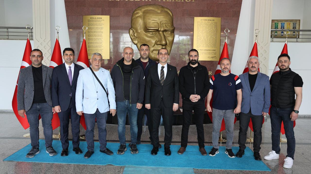 Iğdır Valisi Taşolar Bayramlaşma Programı protokolle buluştu