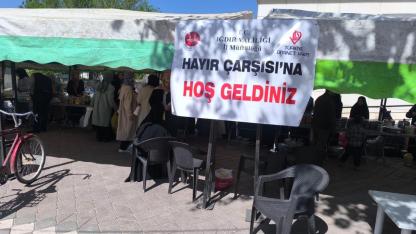 Iğdır’da Anlamlı Etkinlik: “Hayır Çarşısı” Dualarla Açıldı