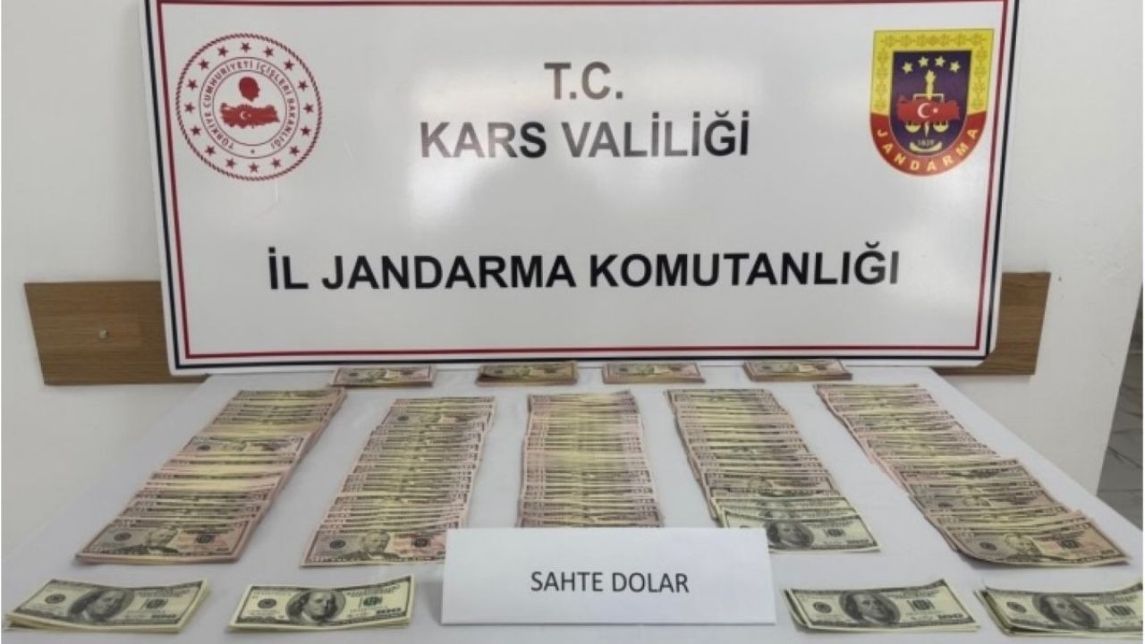 Kars'ta 2 Milyonluk Sahte Döviz Ele Geçirildi: 3 Gözaltı