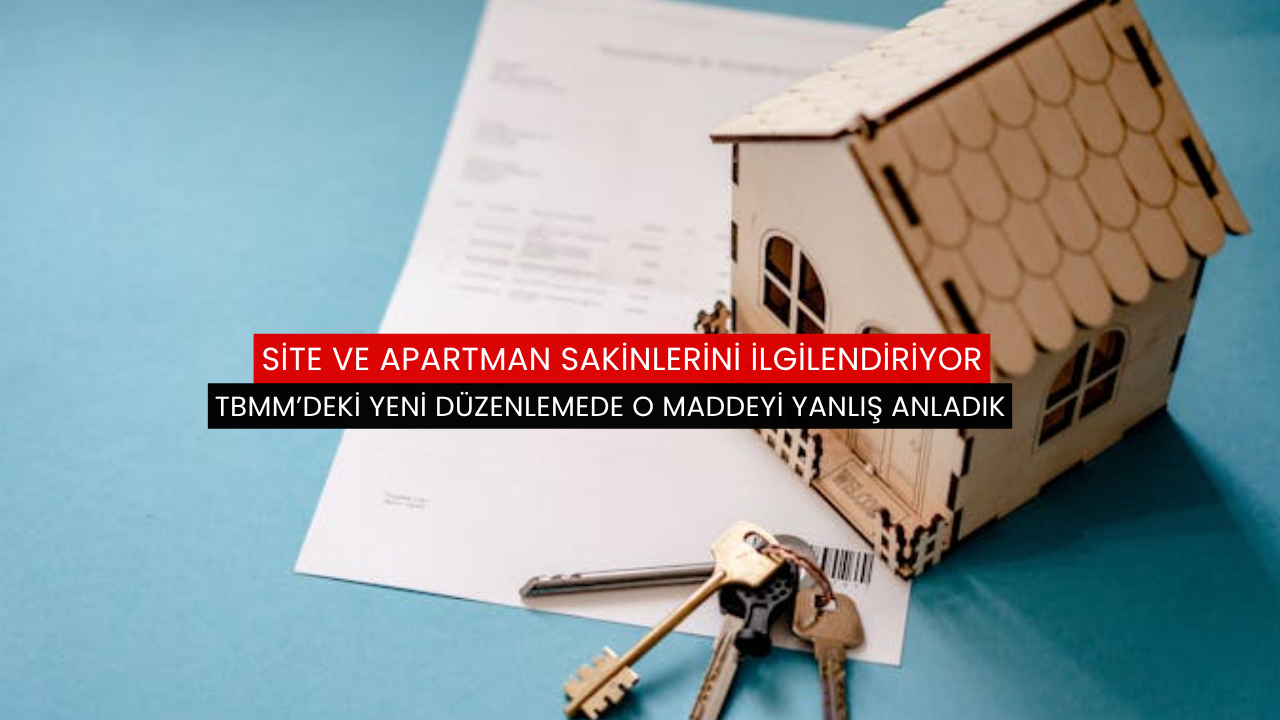 Site ve apartman sakinlerini ilgilendiriyor