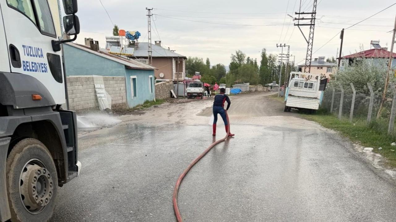 Tuzluca’da Doğalgaz Seferberliği Temizlik Çalışmalarıyla Taçlanıyor