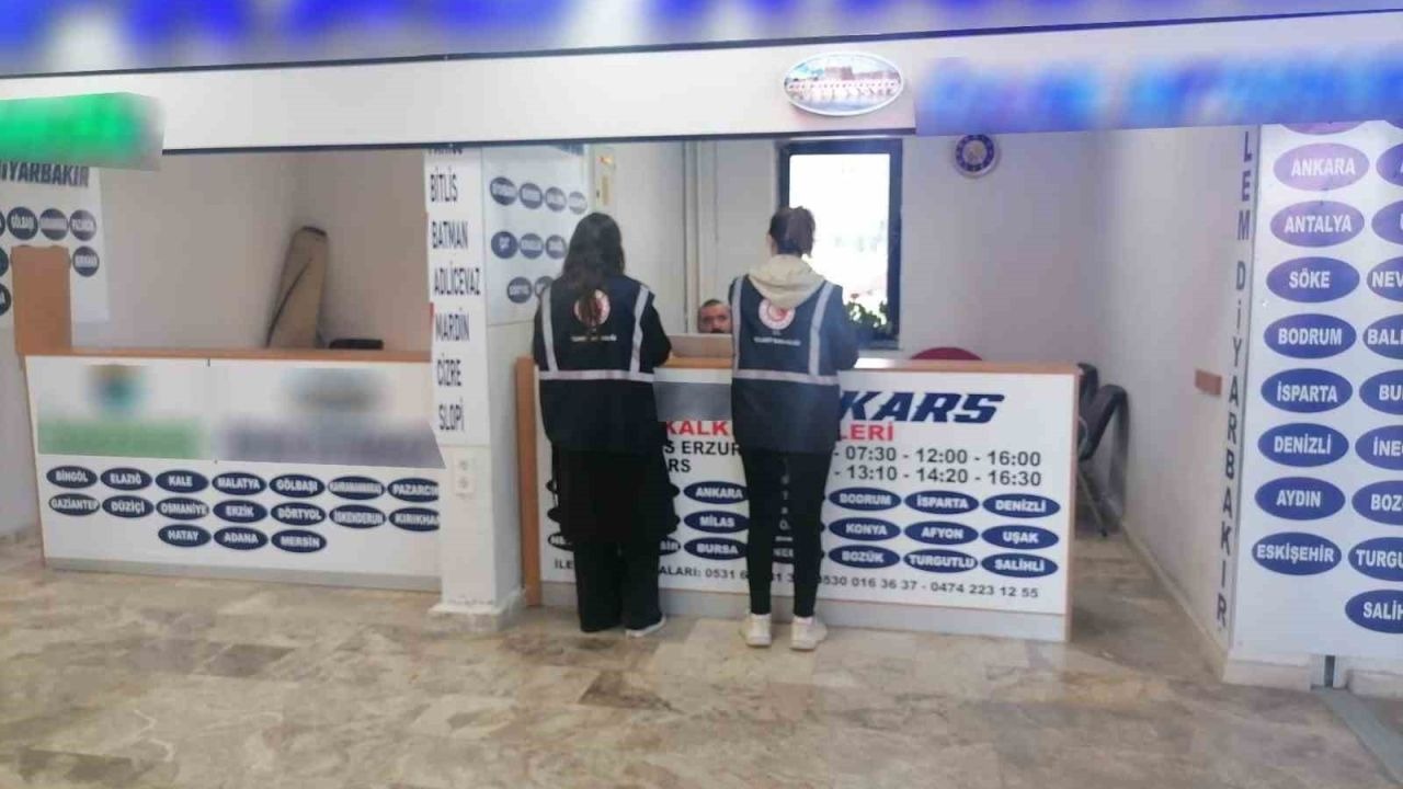 Yolcular Dikkat: Kars'ta Otobüs Firmalarının Fiyat Tarifeleri Mercek Altına Alındı
