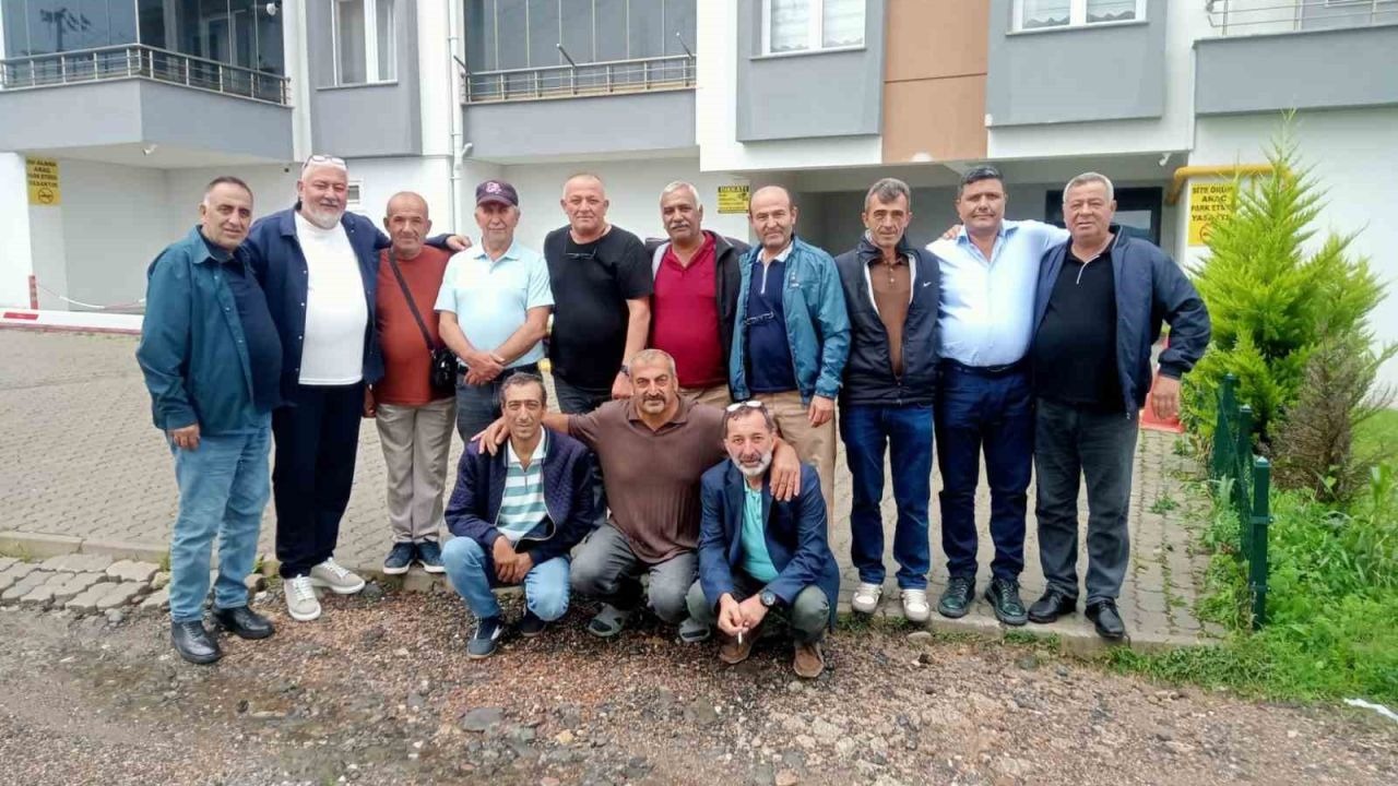 35 yıllık asker arkadaşları Fatsa’da yeniden buluştu