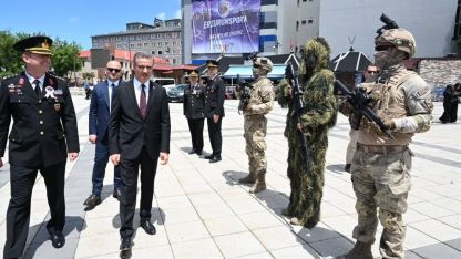 Erzurum'da Jandarma Teşkilatı'nın 187. Yılına Özel Muhteşem Tanıtım