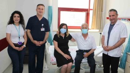 Diyarbakır'da Yılın Evladı: Babasına Can Aşısı Oldu