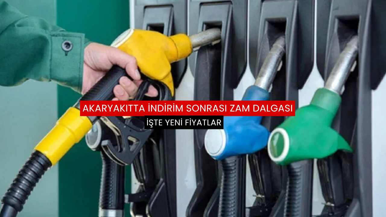 Akaryakıtta indirim sonrası zam dalgası