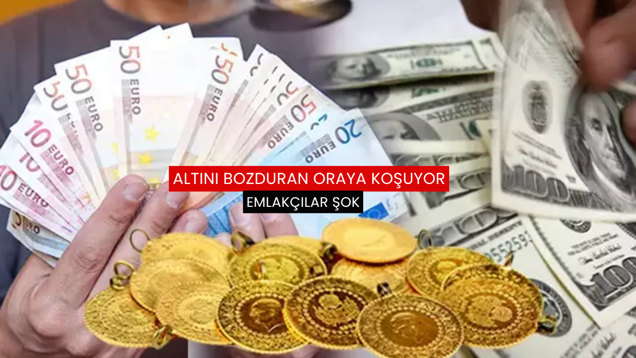 Altını bozduran oraya koşuyor