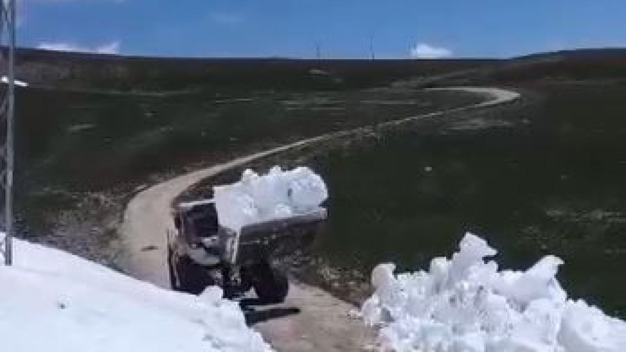 Ardahan’da Haziran Ortasında Kış Esintisi: Yayla Yollarında Kar Kalınlığı 2 Metreyi Aştı