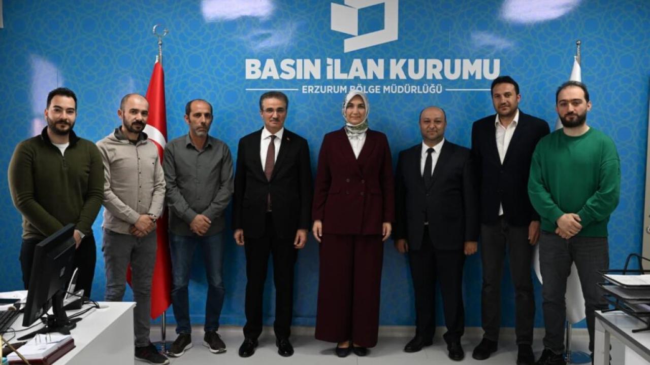 Bakan Yardımcısı Yiğitbaşı'ndan BİK Erzurum'a Ziyaret