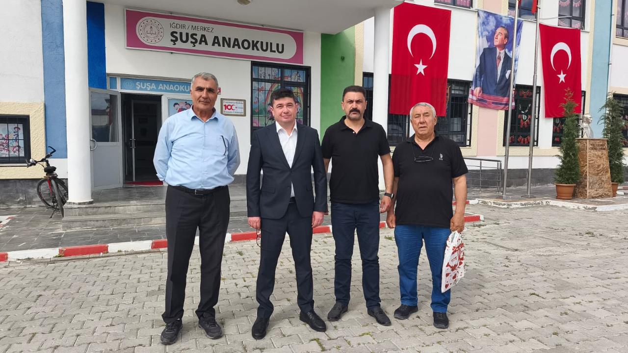 Başkonsolos Aliyev'den Iğdır Şuşa Anaokulu'na Anlamlı Ziyaret