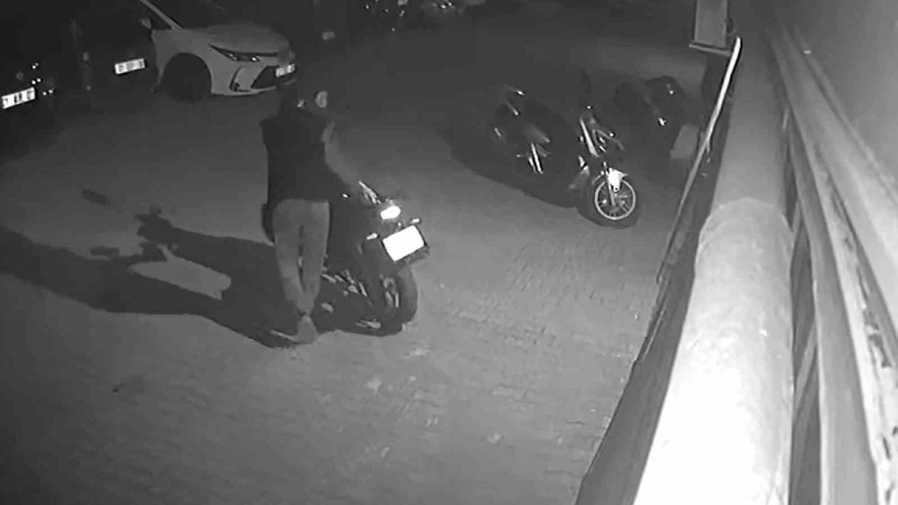 Çaldığı Motosikletle Gezerken Yakalandı: "Evime Dönecektim"