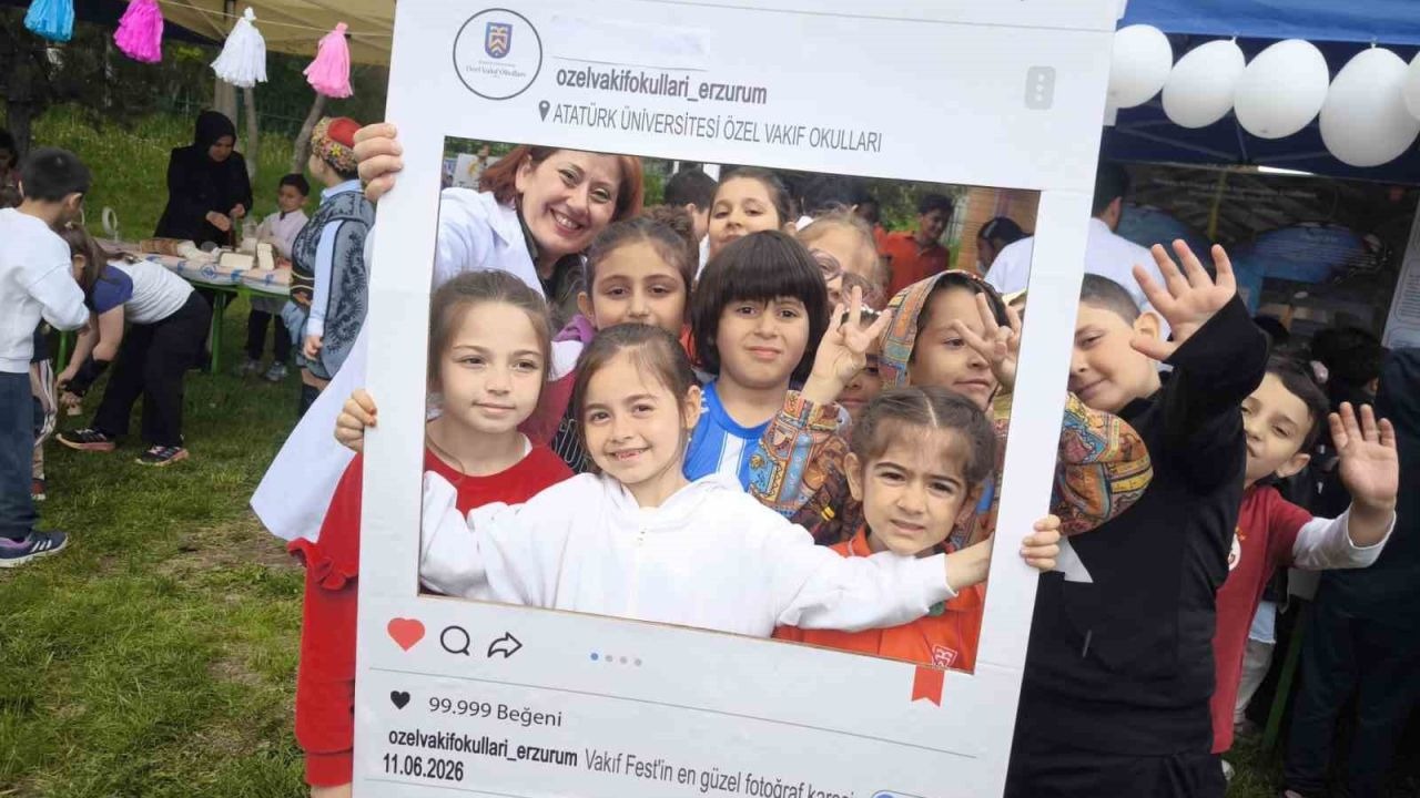Erzurum’da Eğitim Şöleni: Atatürk Üniversitesi Vakıf Okullarından Görkemli VakıfFest Etkinliği