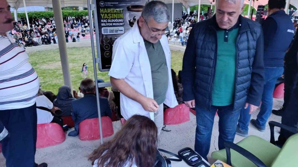 Erzurum'da "Hareket Yaşını Öğren" Kampanyasına Yoğun İlgi