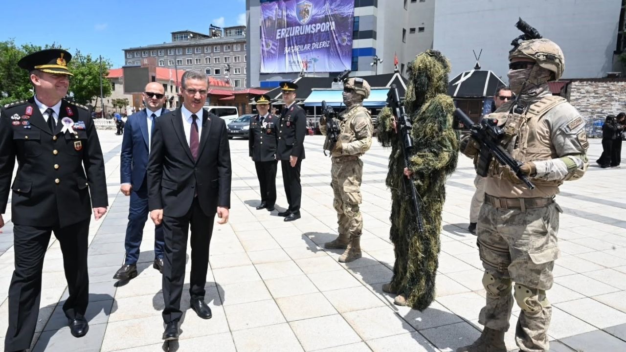 Erzurum'da Jandarma Teşkilatı'nın 187. Yılına Özel Muhteşem Tanıtım