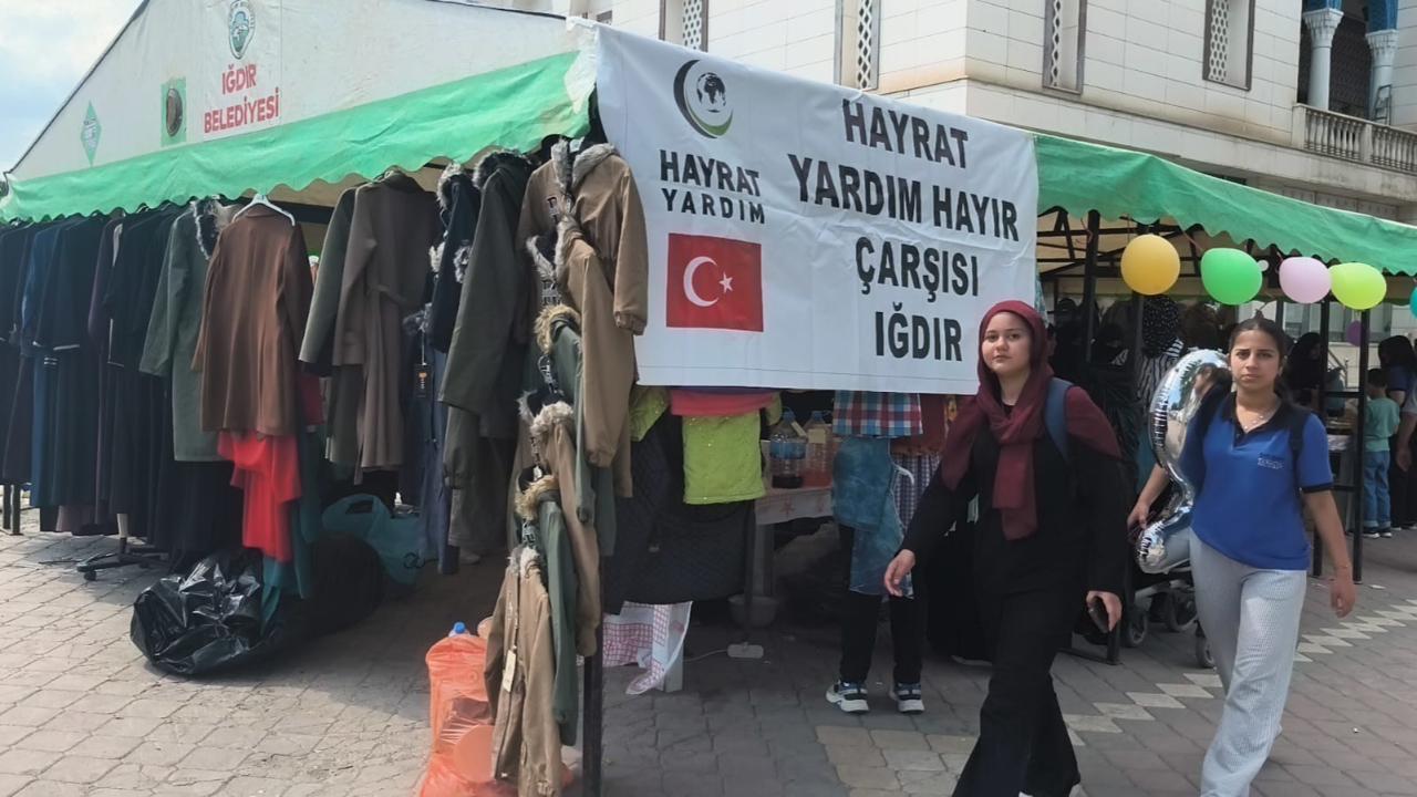 Iğdır’da Hayır Çarşısı Kuruldu