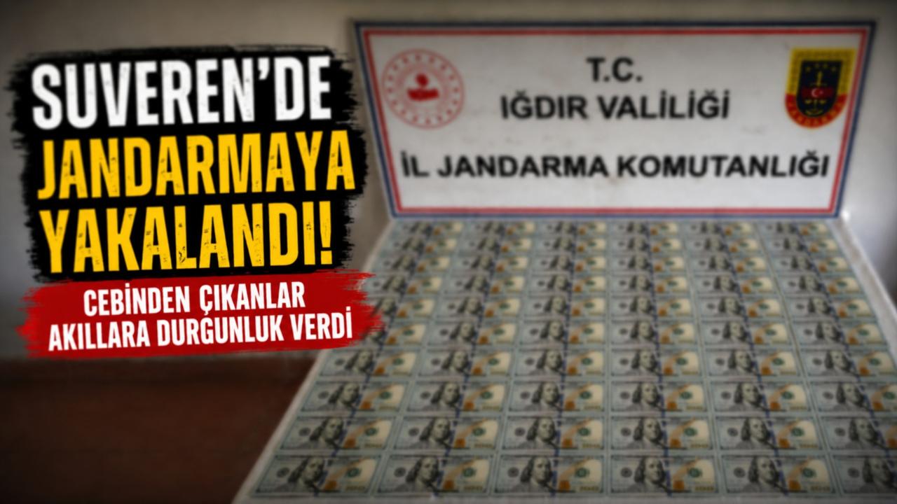 Iğdır'da Sahte Para Alarmı! Suveren Arama Noktasında Ele Geçirildi