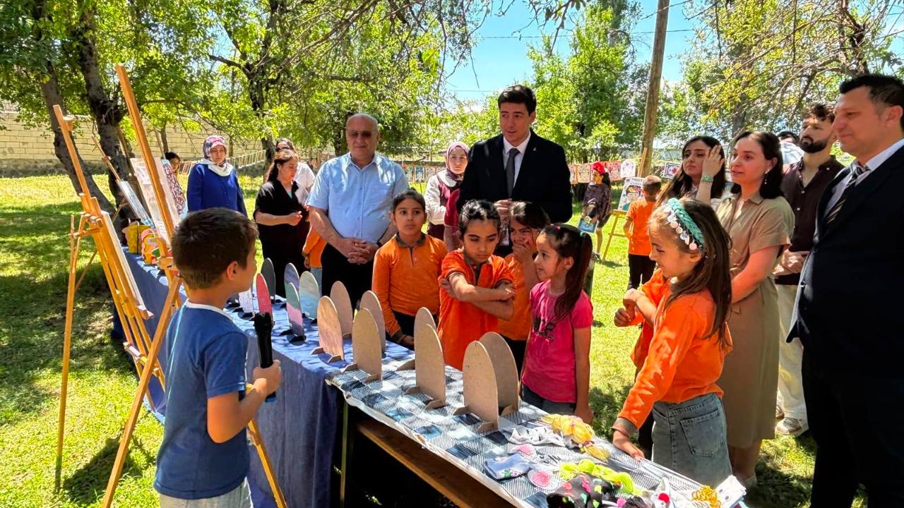 Kacerdoğanşalı Köyünde Sanat Sergisi Beğeni Topladı