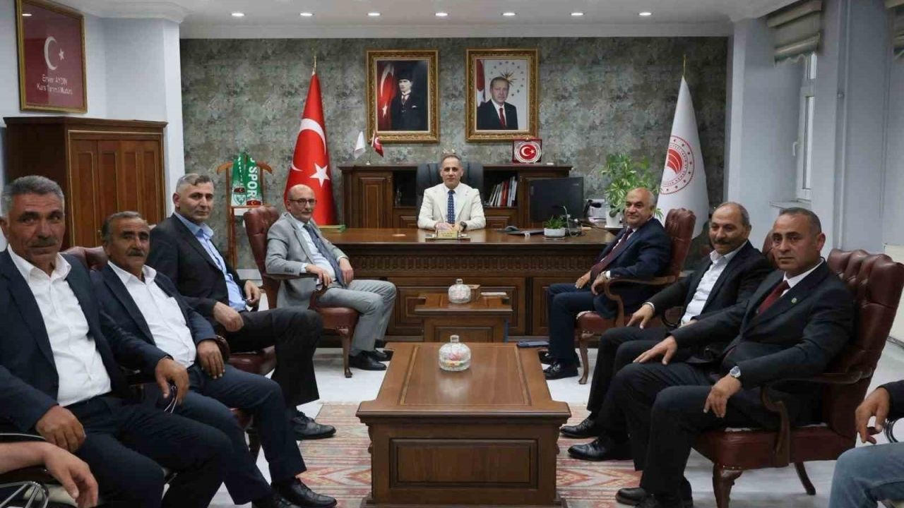 Kars’ta Küçükbaş Hayvancılık İçin Kritik Zirve: Genel Başkan Saldırıcıel İl Müdürü Aydın’ı Ziyaret Etti
