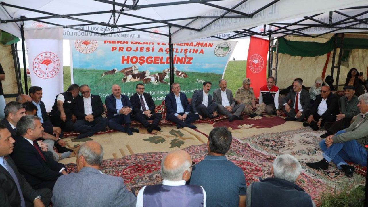 Kars'ta Mera Projesi Açıldı: Hayvancılığa Dev Yatırım