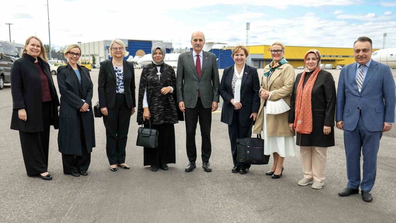 Türkiye-Finlandiya Parlamentolar Arası Diplomasi: Numan Kurtulmuş Helsinki’ye Ulaştı