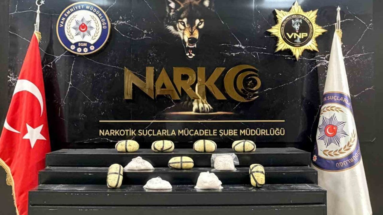 Tuşba'da Dev Uyuşturucu Operasyonu: 10 Kilo Metamfetamin