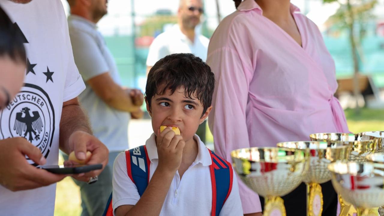6. Ulusal Kayısı Cup Tenis Turnuvası Ödül Töreniyle Tamamlandı